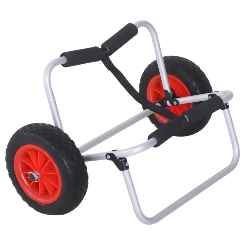 Kajakvagn i aluminium med 90 kg maxlast